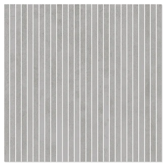 Mosaik Klinker <strong>Delicate</strong>  Lysegrå Stang Mat 30x30 cm