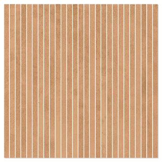 Mosaik Klinker <strong>Delicate</strong>  Orange Stang Mat 30x30 cm