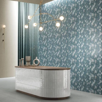 Vægflise <strong>Delicate</strong>  Hvid Blank 8x30 cm