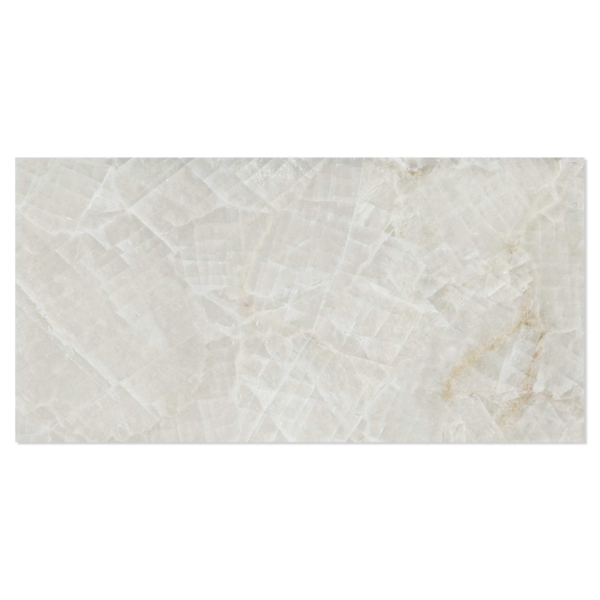 Marmor Klinker Glace Hvid Poleret 60x120 cm