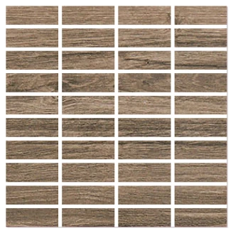 Træklinker <strong>TimberRove</strong>  Brun Mat 30x30 cm