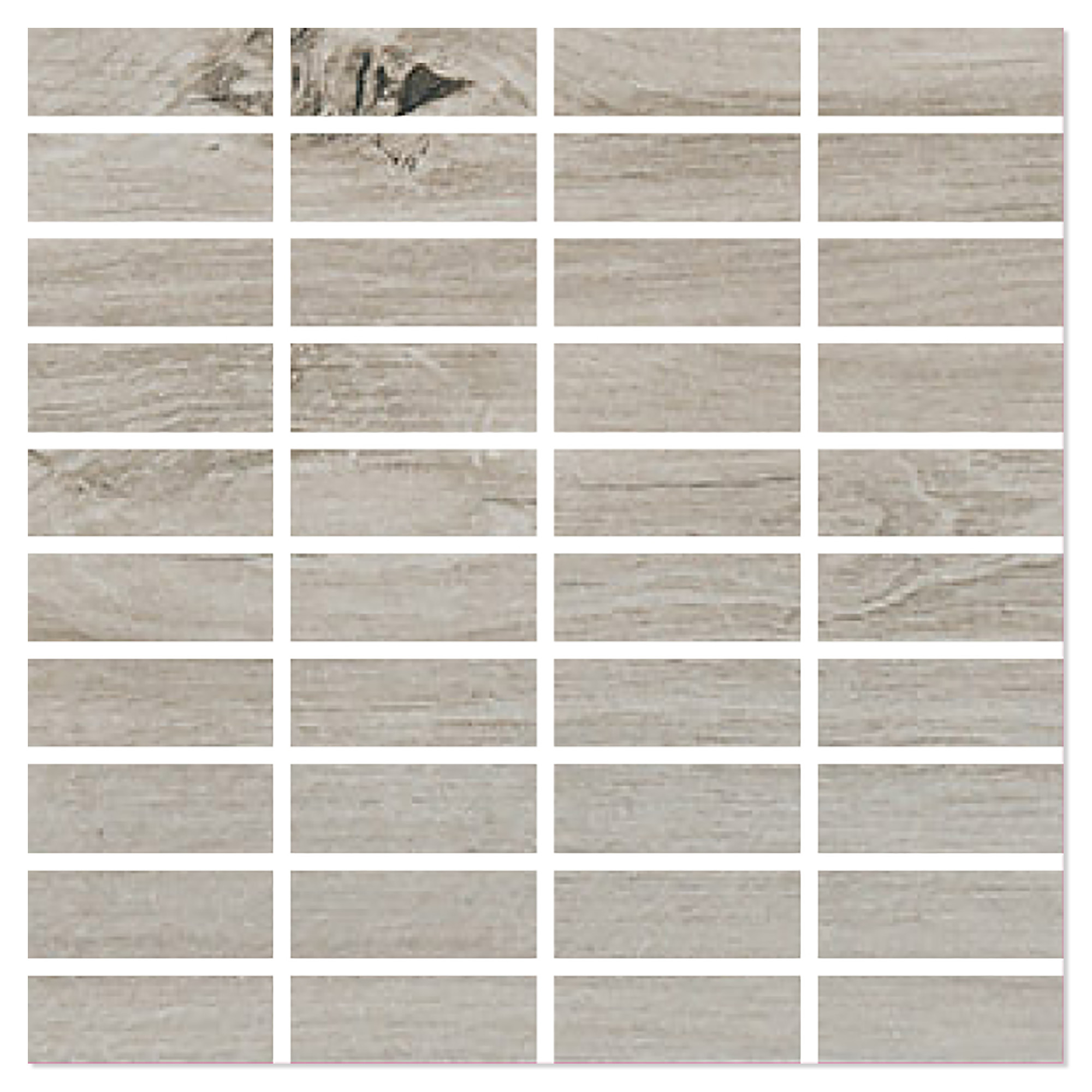 Træklinker TimberRove Lysegrå Mat 30x30 cm