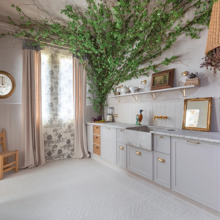 Gulvliste Klinker Ashbury Hvid Mat 15x20 cm