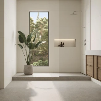 Klinker <strong>Alvar</strong>  Hvid Mat 120x120 cm