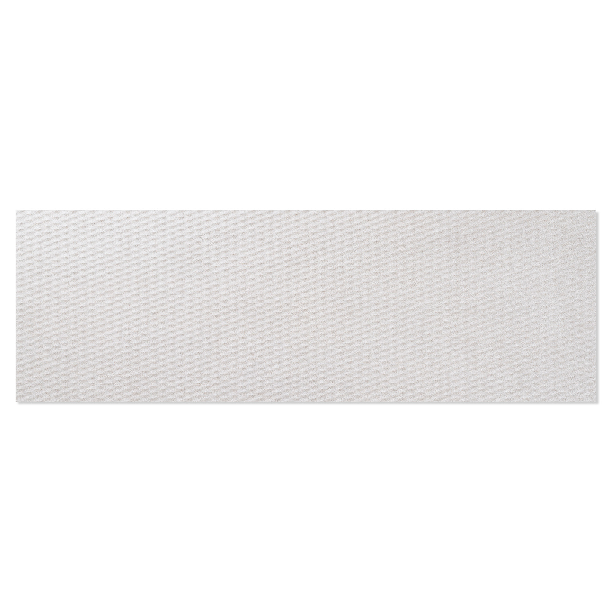 Vægflise Alvar Lysegrå Relief Mat 33x100 cm