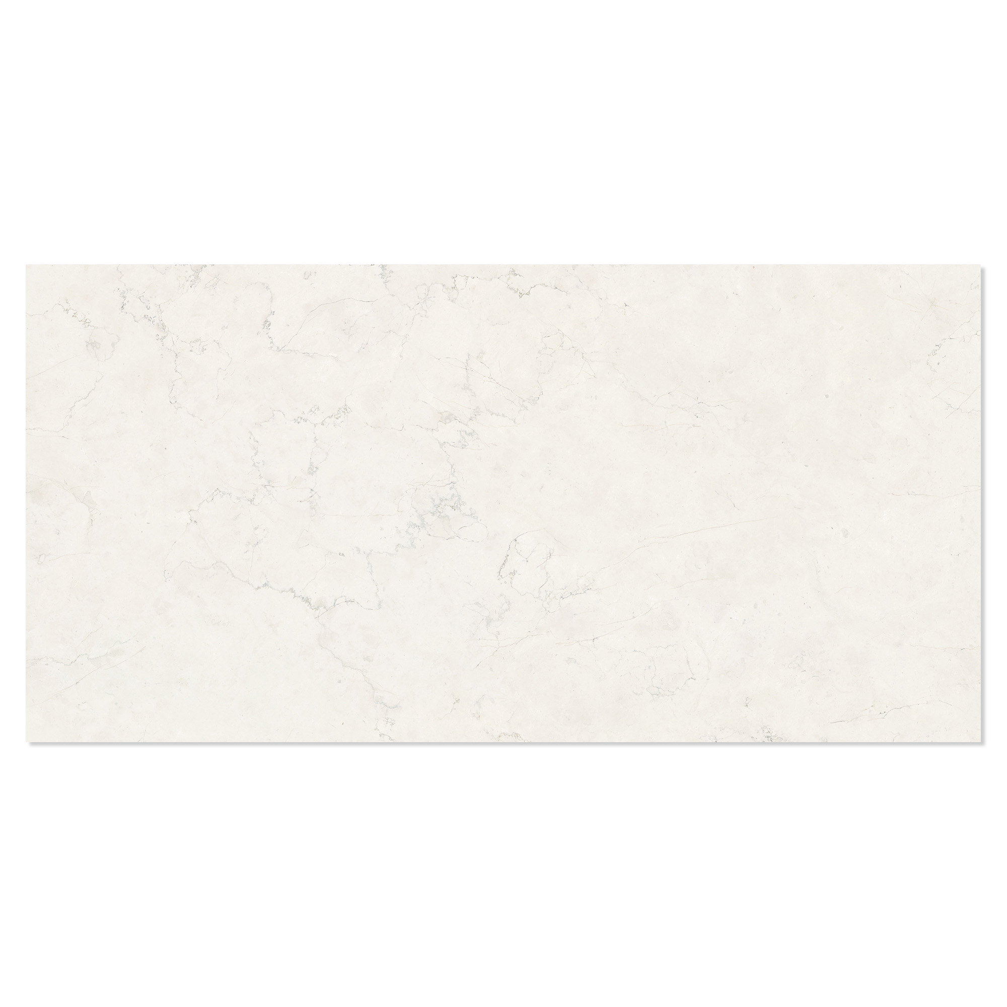 Marmor Klinker Alabia Hvid Poleret 60x120 cm