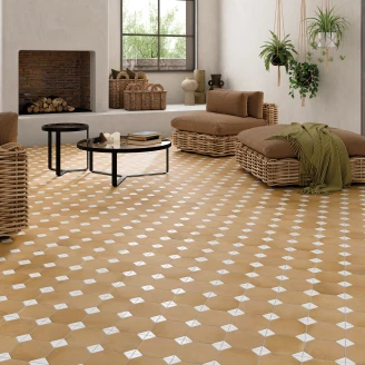 Klinker <strong>Edwardian</strong>  Sand Hvid Mat 33x33 cm