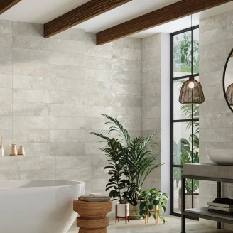 Klinker <strong>Canal</strong>  Hvid Mat 15x45 cm