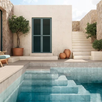 Klinker <strong>Canal</strong>  Hvid Mat 33x33 cm