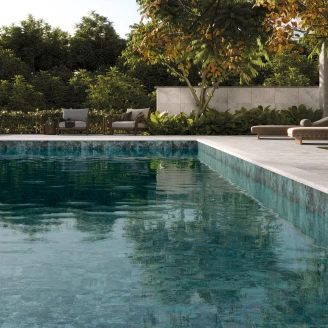 Klinker <strong>Canal</strong>  Turkis Mat 33x33 cm