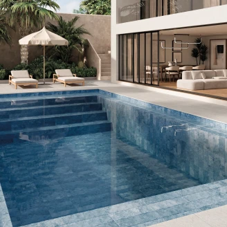 Klinker <strong>Segara</strong>  Blå Mat 15x45 cm