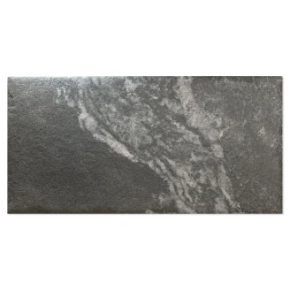 Klinker <strong>Vidde</strong>  Sort Mat-Relief 20x40 cm