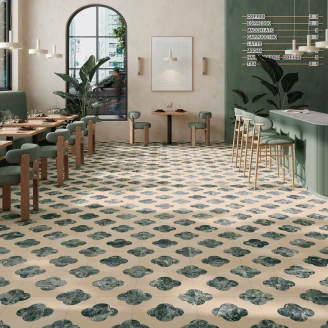 Marmor Klinker <strong>Clovera</strong>  Bossa Alpi Mat 33x33 cm