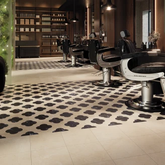 Marmor Klinker <strong>Clovera</strong>  Chef Nero Mat 33x33 cm