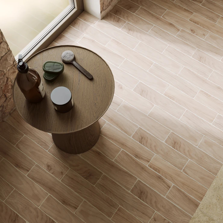 Træklinker Softwood Blond Oak Mat 7x28 cm