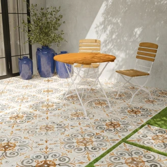 Udendørsbord <strong>Arvex</strong>  Træ, Hvid Ø 110 cm