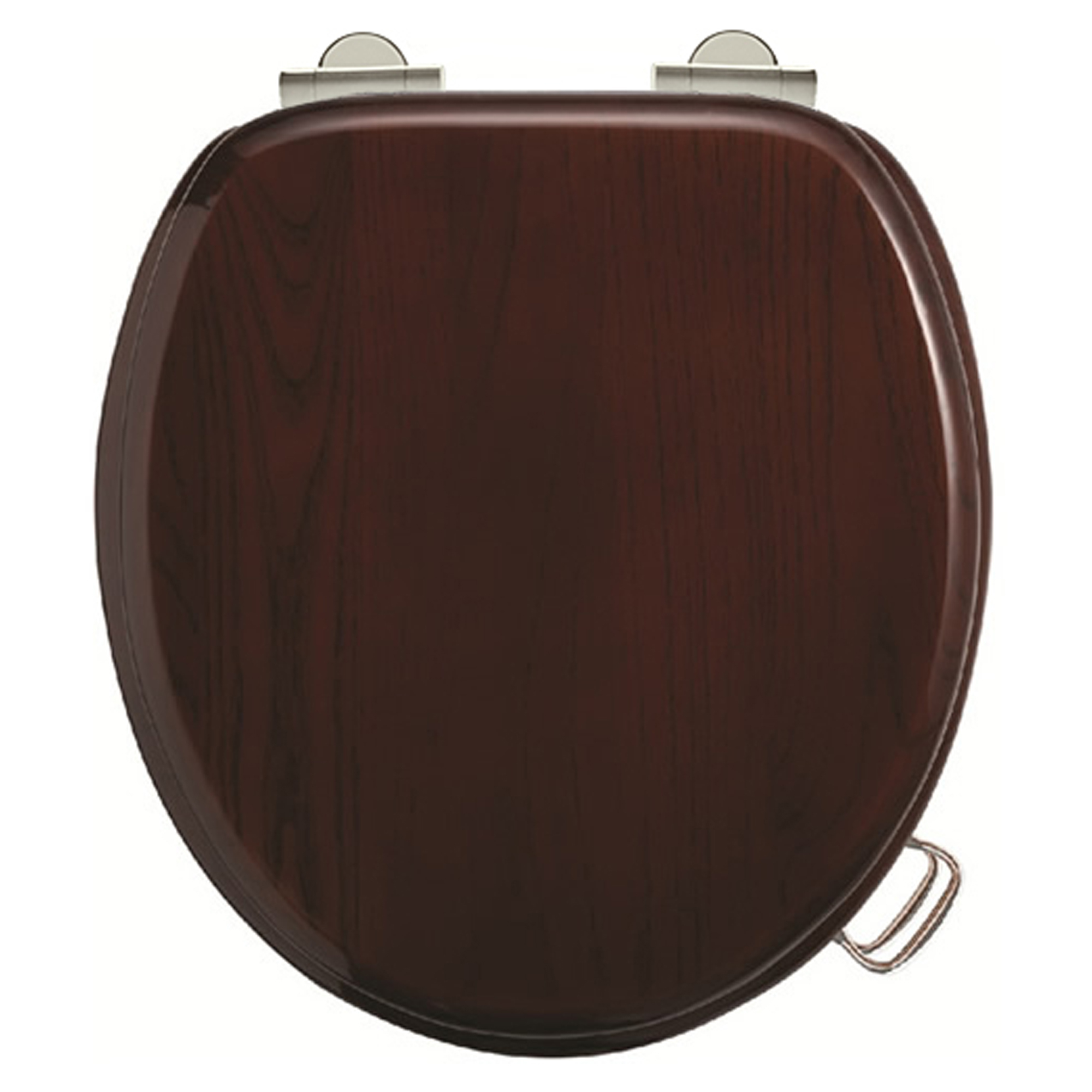 Burlington Toiletsæde med SoftClose Mahogany Mat