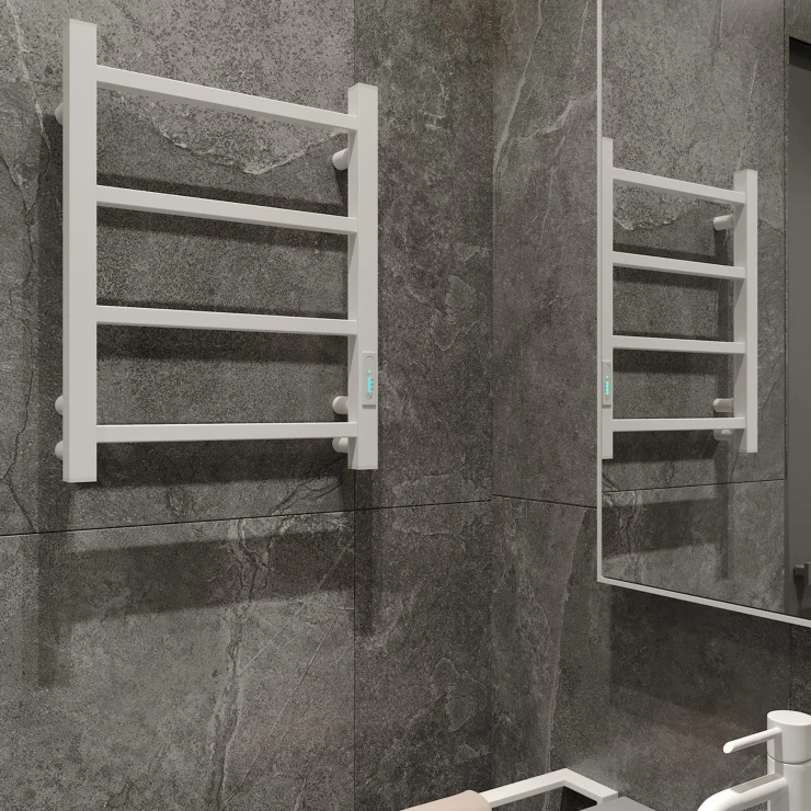 El Håndklædetørrer 45 W Silene Hvid Mat