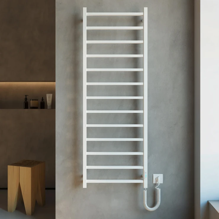 El Håndklædetørrer 288 W Silene Hvid Mat