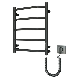 El Håndklædetørrer 45 W <strong>Spaia</strong>  Sort Mat