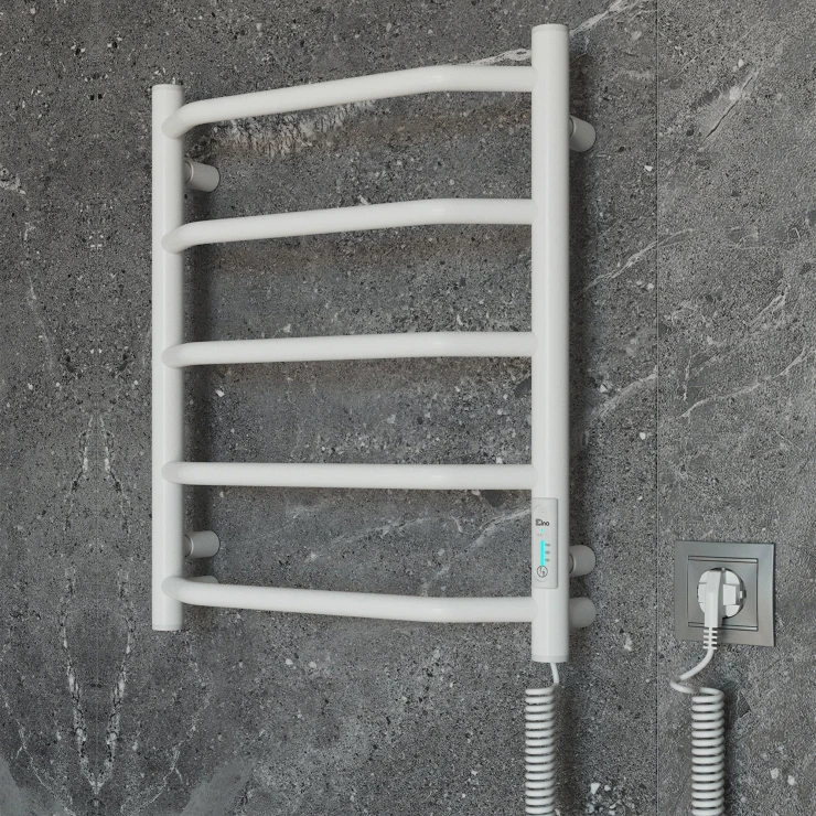 El Håndklædetørrer 45 W Spaia Hvid Mat