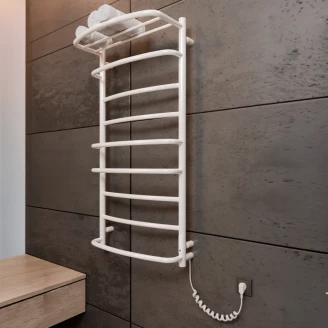 El Håndklædetørrer med Hylde 194 W <strong>Valente</strong>  Hvid Mat