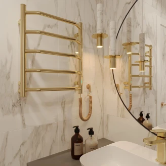 El Håndklædetørrer 78 W <strong>Spaia</strong>  Guld Blank