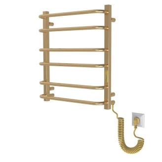 El Håndklædetørrer 104 W <strong>Tepido</strong>  Lux Guld Blank