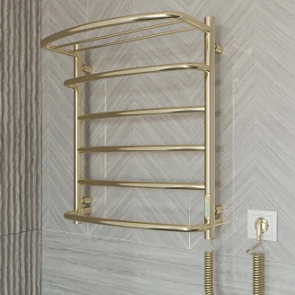 El Håndklædetørrer med Hylde 105 W <strong>Valente</strong>  Guld Blank