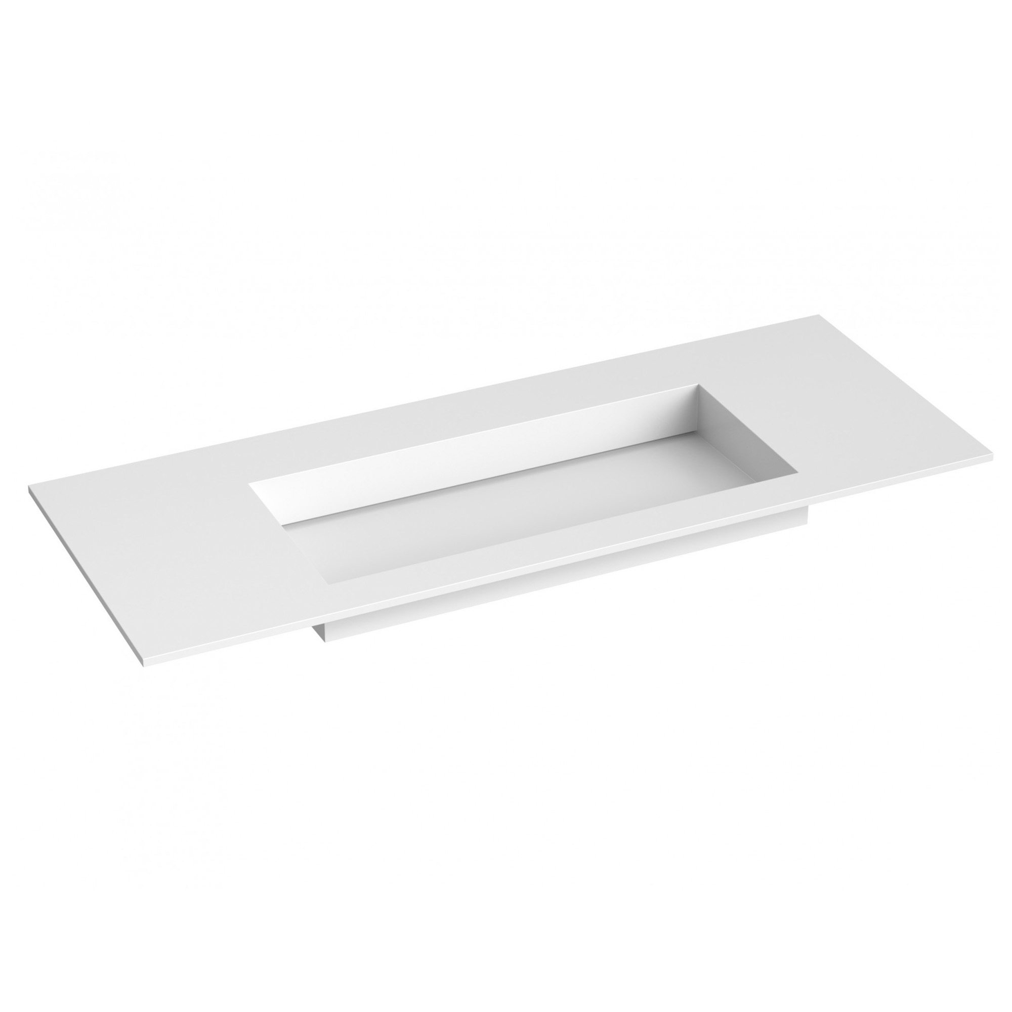 Håndvask Corian N Hvid Mat 120 cm