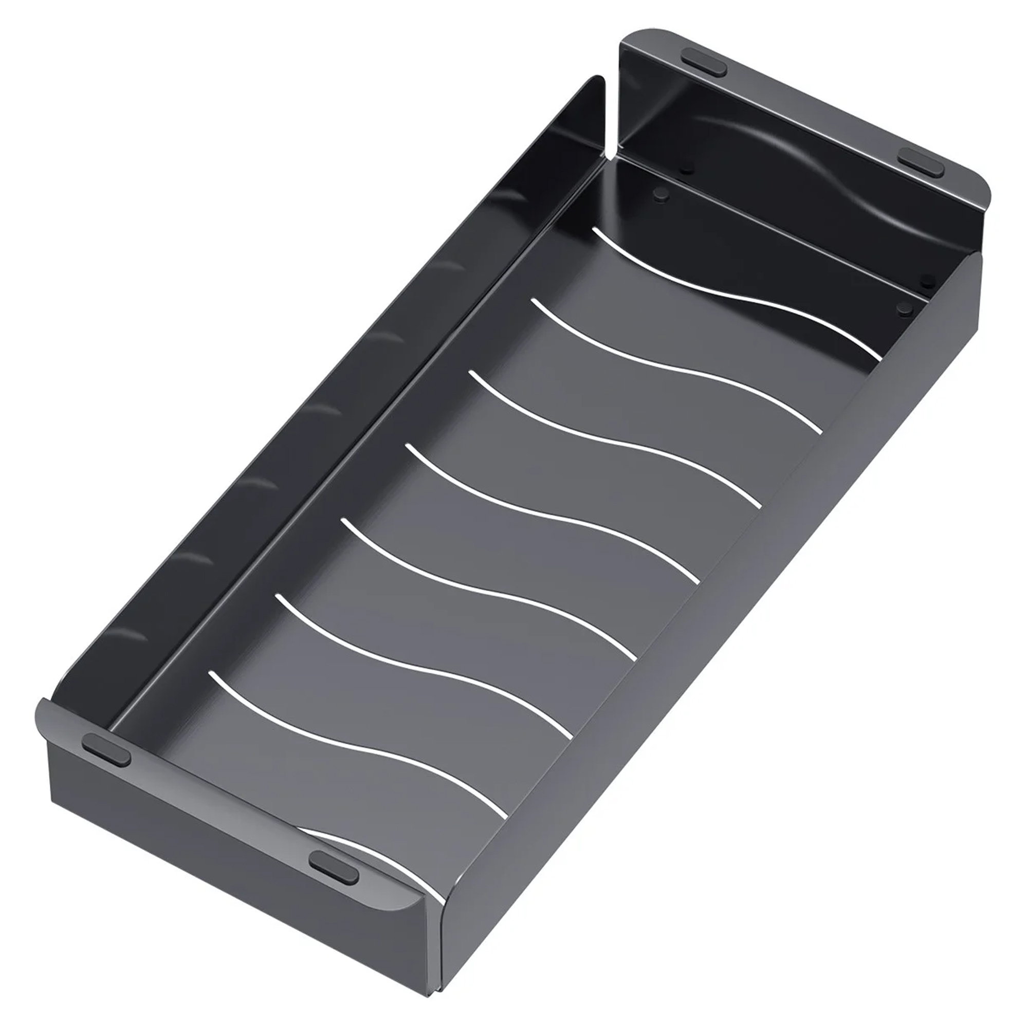 Rustfrit Stål Dørslag Essent Grafit Mat 44x19 cm