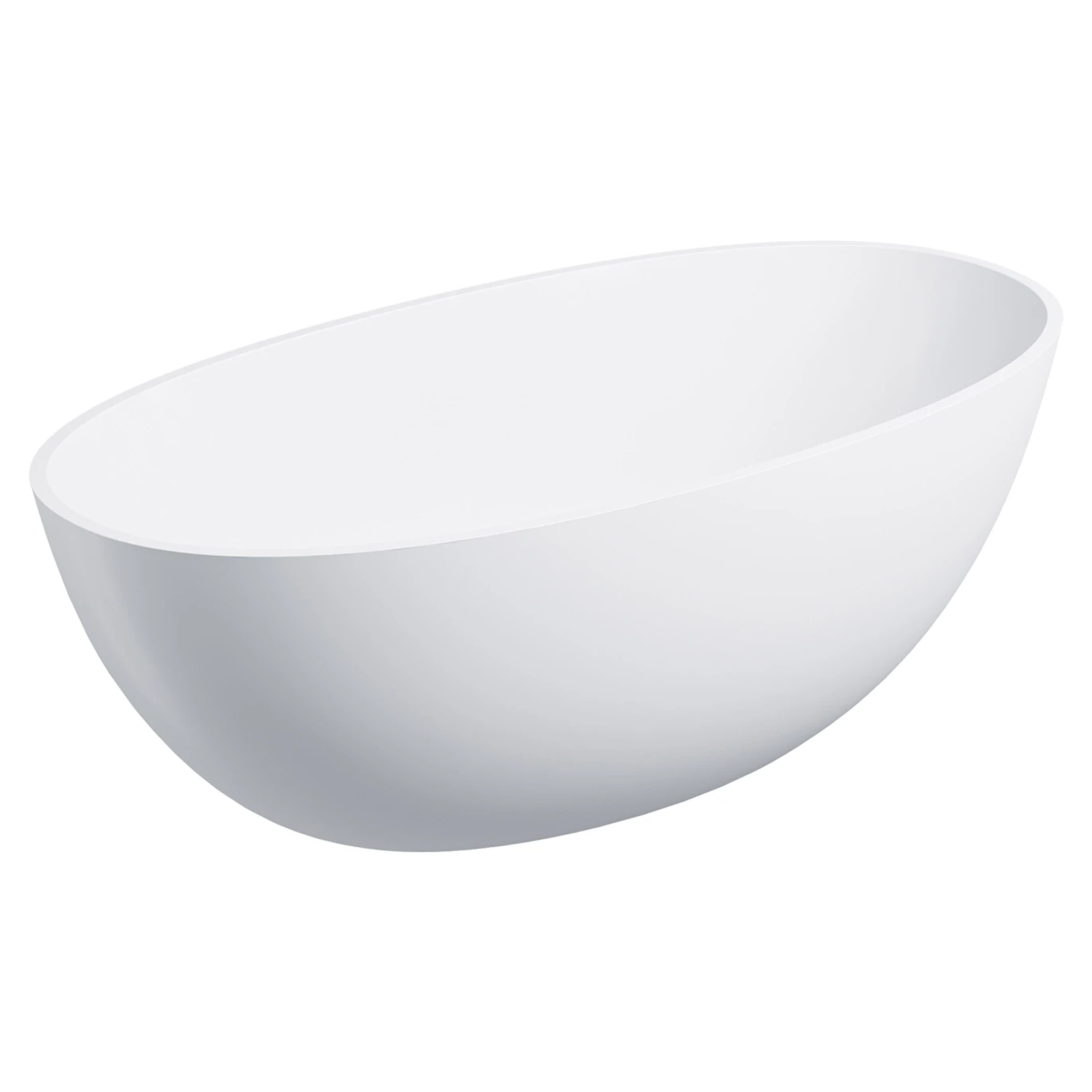 Omnires Badekar Shell M+ Hvid Mat 148x75 cm