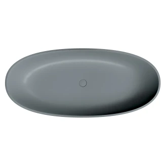 Omnires Badekar <strong>Shell M+</strong>  Askgrå Mat 175x75 cm
