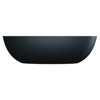 Omnires Badekar <strong>Shell M+</strong>  Sort Lava Mat 175x75 cm