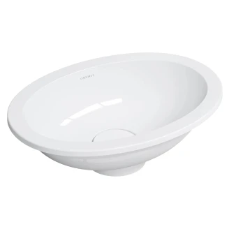 Omnires Håndvask <strong>Shell M+</strong>  Hvid Blank 38x25 cm