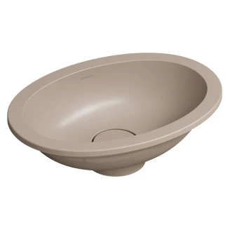 Omnires Håndvask <strong>Shell M+</strong>  Beige Mat 38x25 cm