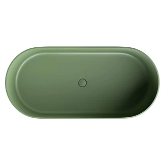 Omnires Badekar <strong>Ovo M+</strong>  Oliven Mat 160x75 cm
