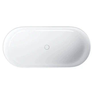 Omnires Badekar <strong>Ovo M+</strong>  Hvid Blank 160x75 cm