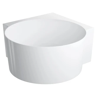 Omnires Badekar <strong>Ovo M+</strong>  Hvid Blank 120x120 cm