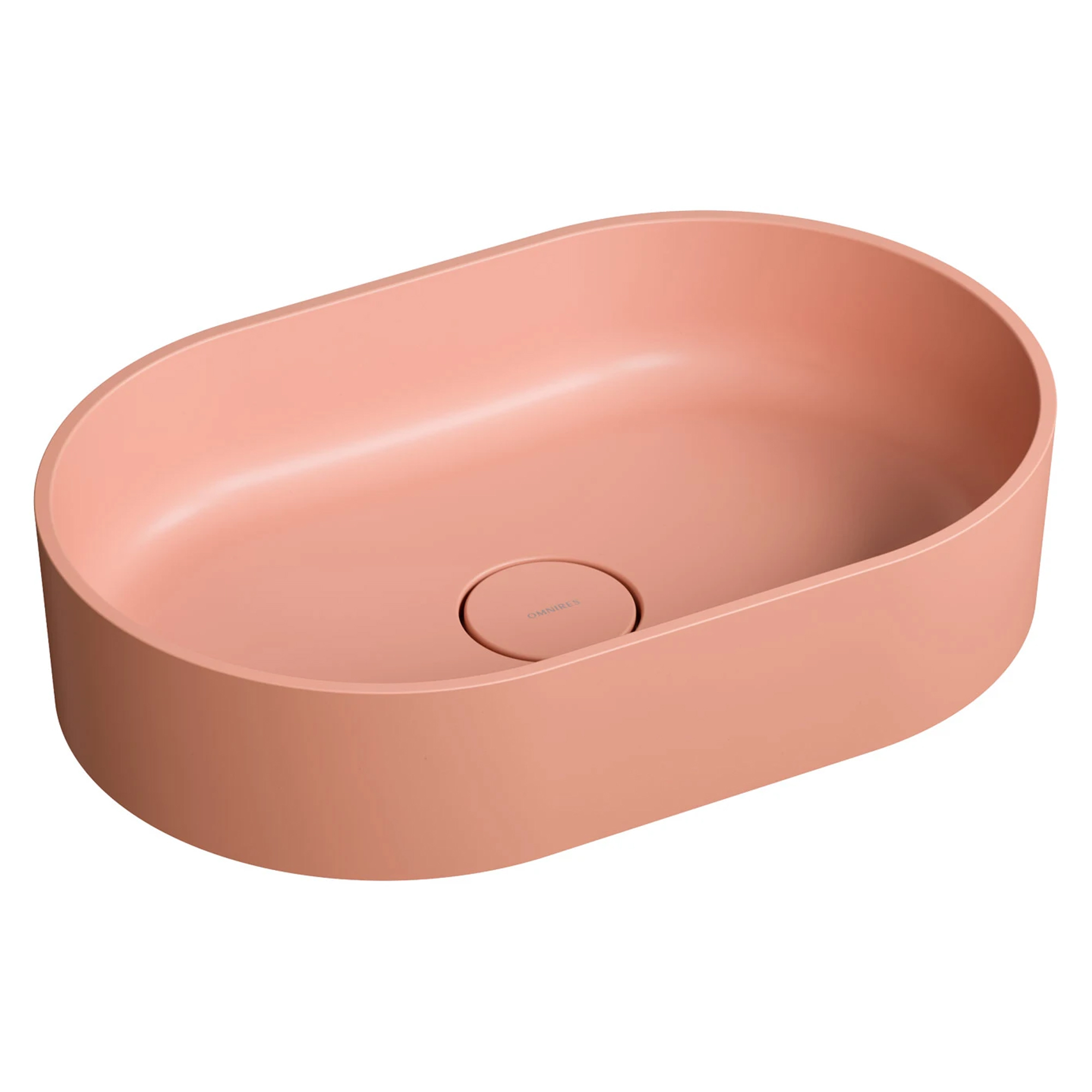 Omnires Håndvask Ovo M+ Koral Mat 55x36 cm