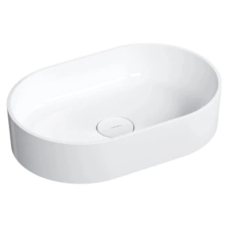 Omnires Håndvask <strong>Ovo M+</strong>  Hvid Blank 55x36 cm