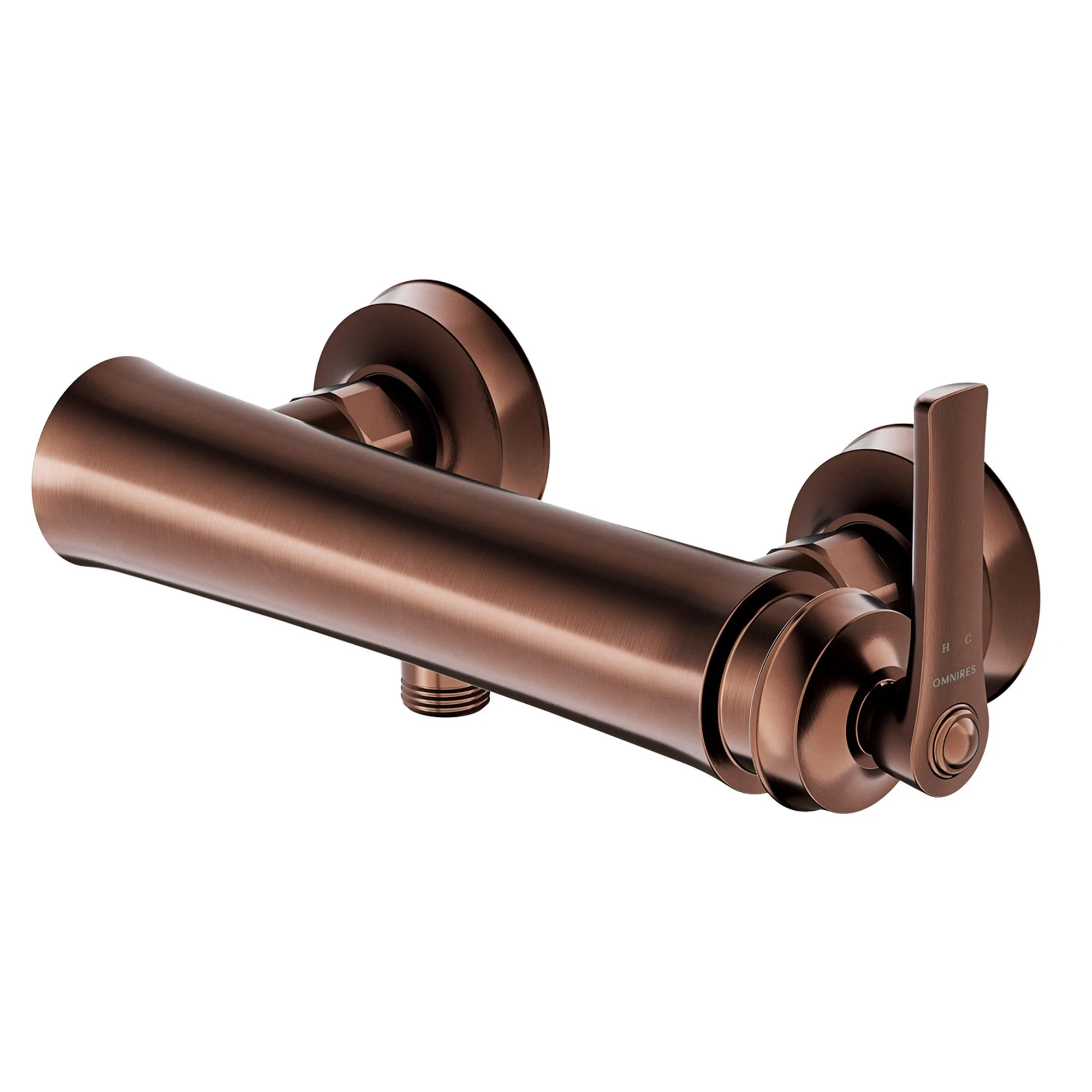 Omnires Brusearmatur Armance Børstet Antik Kobber Mat