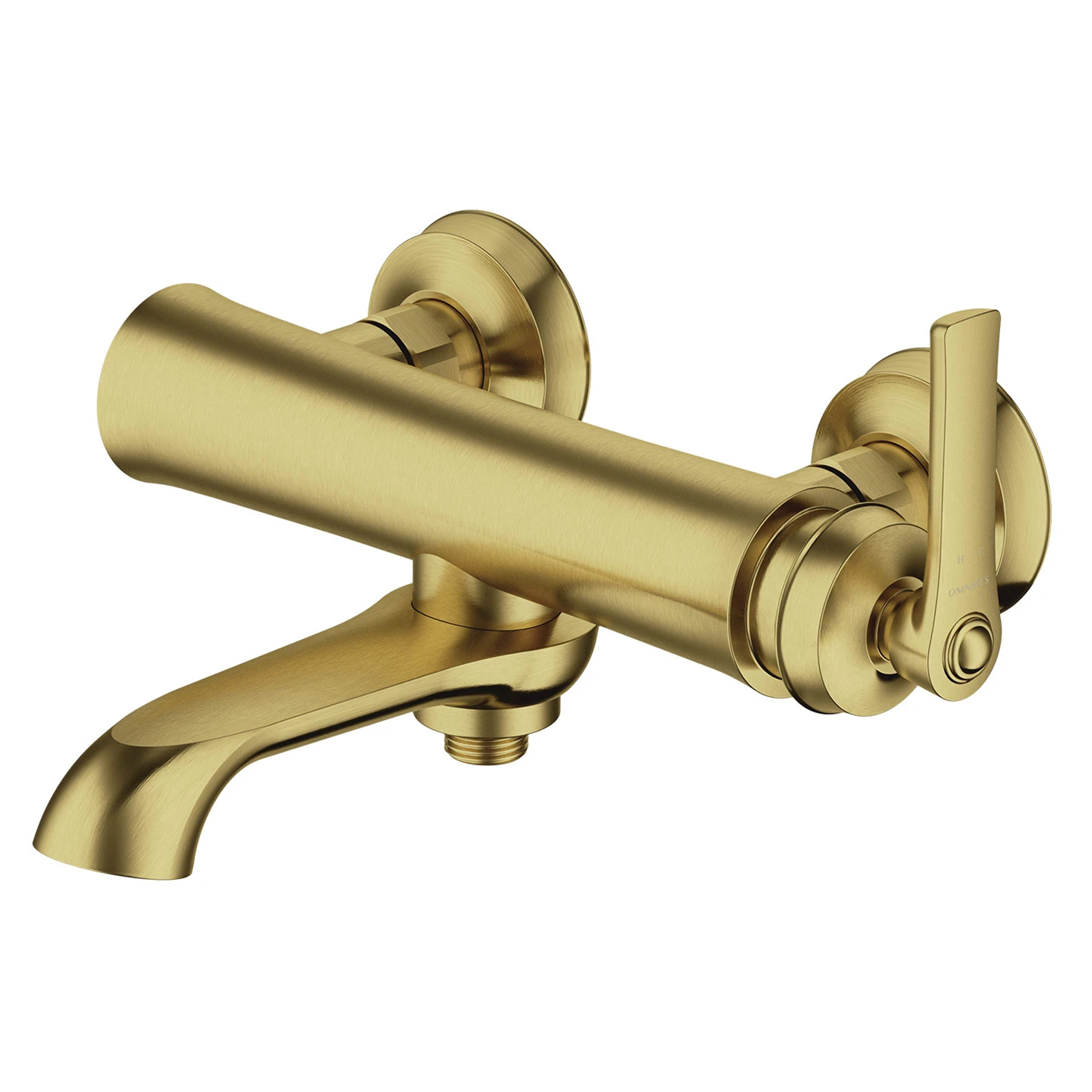 Omnires Badekar Armatur Armance Børstet Messing Mat