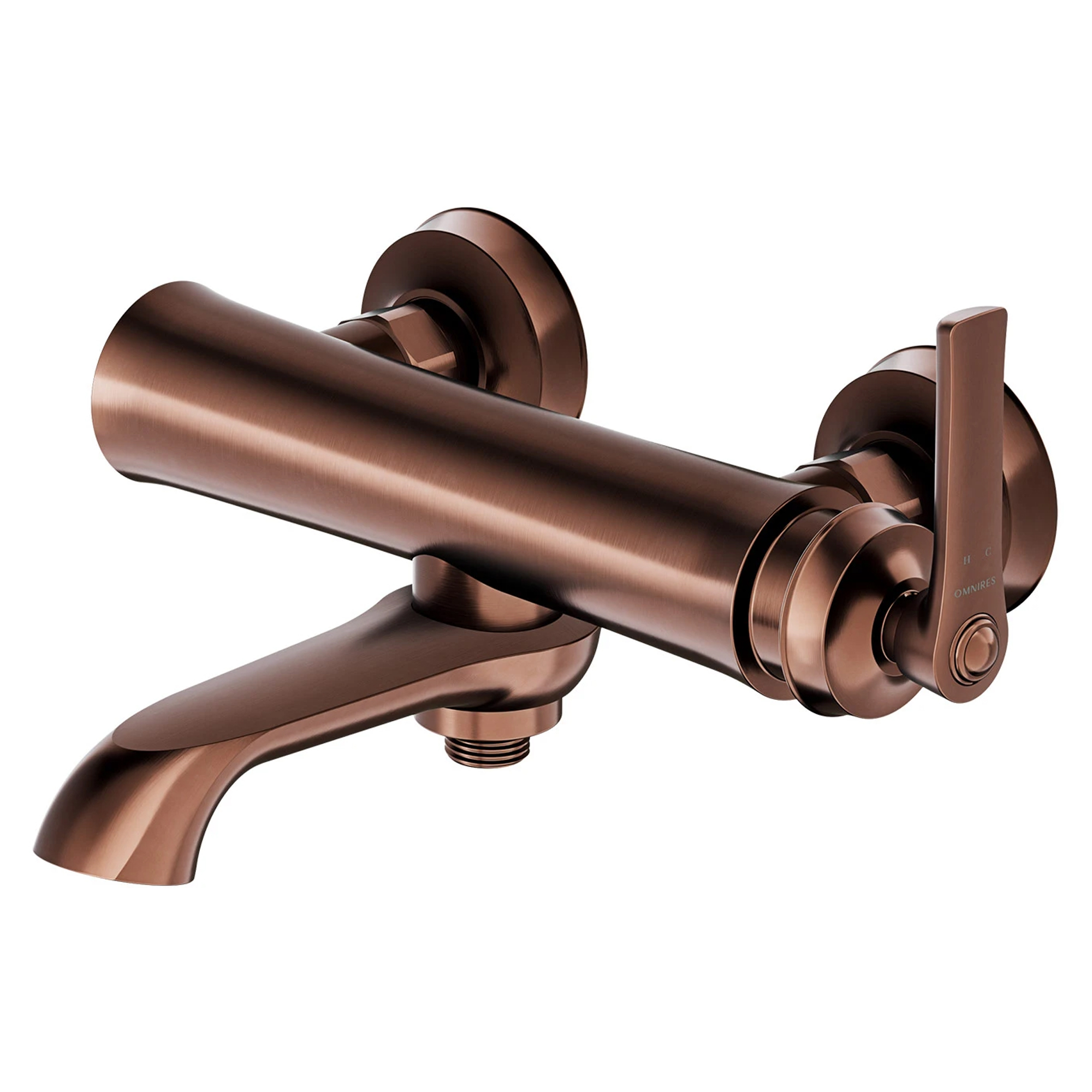 Omnires Badekar Armatur Armance Børstet Antik Kobber Mat