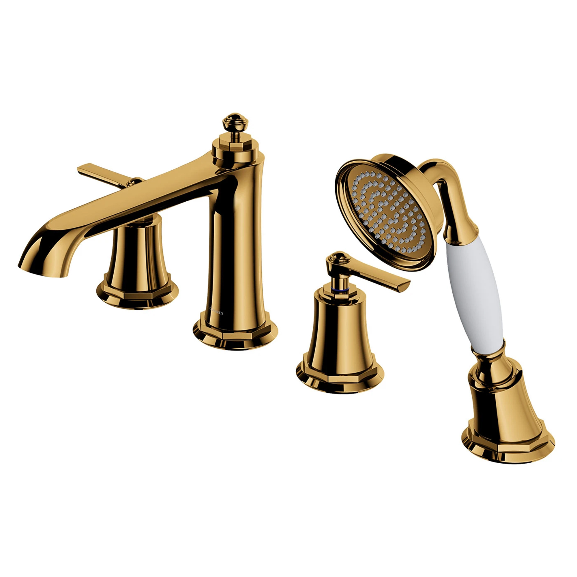 Omnires Karkantarmatur Armance 4-huls Guld Mat