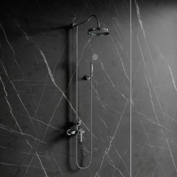 Omnires Brusesæt Armance Krom Blank