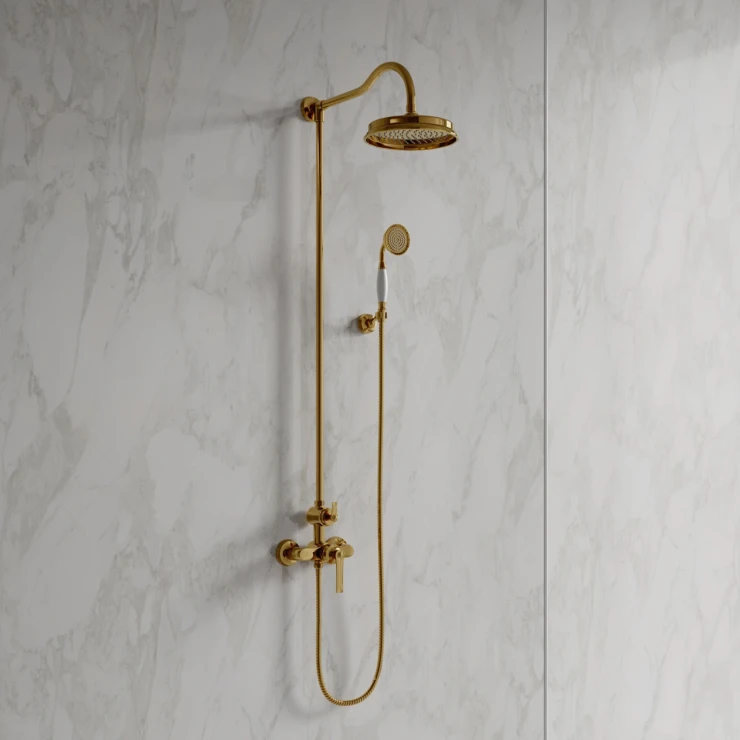 Omnires Brusesæt Armance Guld Mat