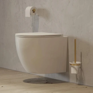 Omnires Toiletpapirholder <strong>Modern Project</strong>  Guld Mat