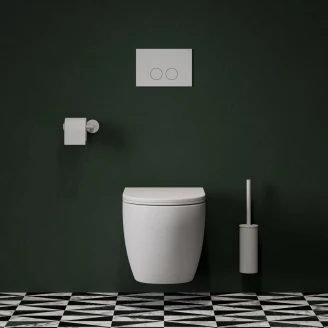 Omnires Toiletpapirholder <strong>Modern Project</strong>  Hvid Mat