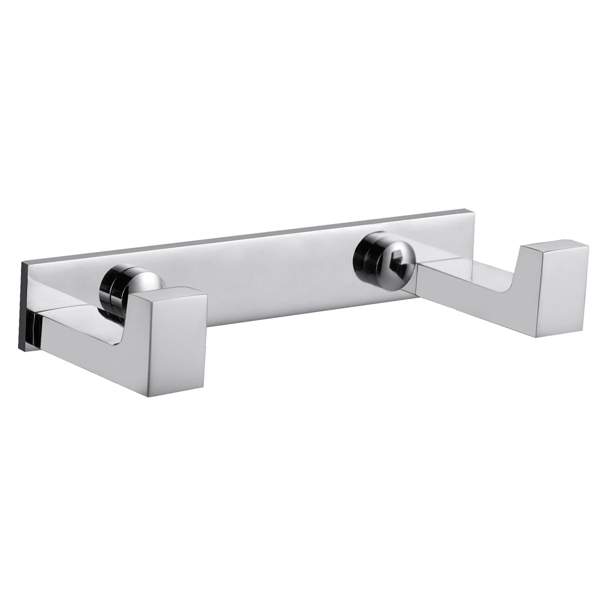 Omnires Knagterække med 2 Knager Uni Krom Blank